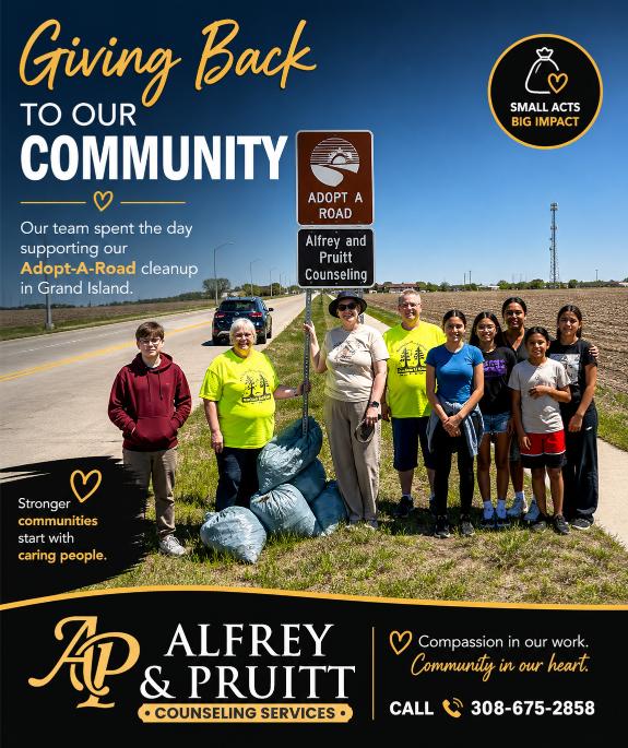 Our adopted section—Faidley Road between Highway 281 and North Road—was where it all started. During our first cleanup, our crew came together, filled about half a dozen bags of trash, and ended the day with something simple but meaningful: time together and a shared sense of accomplishment (and pizza to celebrate).