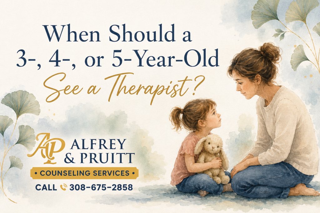 Many parents assume therapy is only for older children, teenagers, or adults. It can be surprising to learn that children as young as three years old can benefit from counseling when they are struggling emotionally, behaviorally, or socially. One of the most common questions parents ask is: When should a child see a therapist? Parents often wonder whether what they are seeing is a normal part of development or a sign that their child may need additional support. The truth is that all young children have big emotions, difficult days, and challenging behaviors from time to time. Tantrums happen. Preschoolers become frustrated. Four-year-olds have meltdowns. Five-year-olds may become clingy, anxious, or overwhelmed. when should a child see a therapist